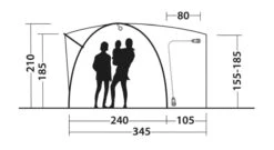 Outwell Beachcrest Drive Away Awning 22 Outwell Beachcrest Drive Away Awning -Outdoor World Direct 111238 beachcrest drawing other4
