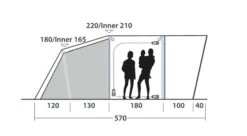 Outwell Springville 4SA Tent (2023) -Outdoor World Direct 111275 springville 4sa drawing other4