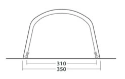 Outwell Springville 5SA Tent (2023) -Outdoor World Direct 111276 springville 5sa drawing other5