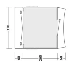 Easy Camp Wimberly Awning (180-205cm) -Outdoor World Direct 120399 wimberly drawing floorplan3