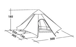 Robens Fairbanks Tipi (2023) -Outdoor World Direct 130112 fairbanks drawing perspective 10959