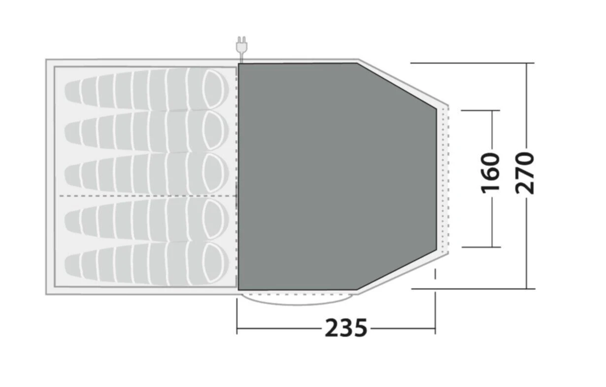 Robens Double Dreamer 5 Fleece Carpet (240*170) 2 Robens Double Dreamer 5 Fleece Carpet (240*170) - Image 2