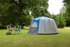 Coleman Cortes Octagon 8 Tent -Outdoor World Direct 2000030279 cortes octagon blue lif 5 1