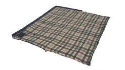 Outwell Camper Lux "R" Sleeping Bag Deep Blue (2023) 12 Outwell Camper Lux "R" Sleeping Bag Deep Blue (2023) -Outdoor World Direct 230393 camper lux right side zipper feature photo6