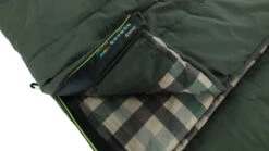 Outwell Camper Lux Double Sleeping Bag - Forest Green (2023) 11 Outwell Camper Lux Double Sleeping Bag - Forest Green (2023) -Outdoor World Direct 230394 camper lux double feature photo6