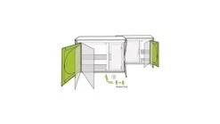 Outwell Bermuda Storage Unit 12 Outwell Bermuda Storage Unit -Outdoor World Direct 530078 bermuda feature photo 5