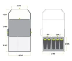 Zempire Aero TL Pro TC Tent (2022) -Outdoor World Direct aero tl polycotton floor plan