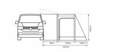Outdoor Revolution Cayman Cuba Air Low Driveaway Awning (180-210cm) 13 Outdoor Revolution Cayman Cuba Air Low Driveaway Awning (180-210cm) -Outdoor World Direct cayman cuba 2 flr