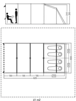 Coleman Castle Pines 4L Blackout Tent (2022) -Outdoor World Direct col fp 2000037066 castle pines 4l