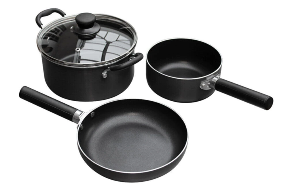 Outdoor Revolution 3 Piece Induction Pan Set 2 Outdoor Revolution 3 Piece Induction Pan Set - Image 2