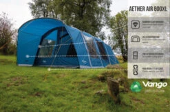 Vango Airbeam Vango Aether Air 600XL Tent (2022) -Outdoor World Direct earth collection airbeam infographics call outs8
