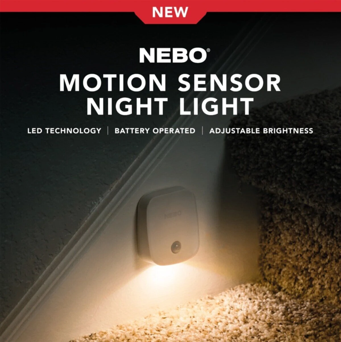 Nebo Motion Sensor Light Pack Of 3 5 Nebo Motion Sensor Light Pack Of 3 - Image 5