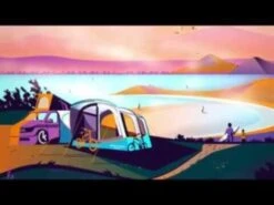 Vango Airbeam Vango Magra VW Low Awning (Shadow Grey) -Outdoor World Direct hqdefault 18 1