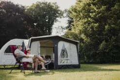 Vango Airbeam Vango Riviera Air 390 Elements All Season Caravan Awning (2023) -Outdoor World Direct riv air 390 eas 8