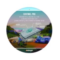 Vango Airbeam Vango Galli III Air Tall Awning (2022) -Outdoor World Direct sentinel pro v 6