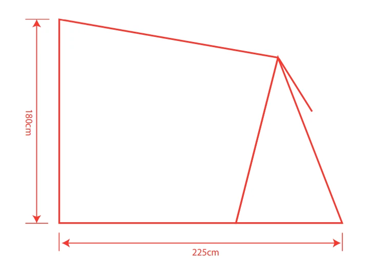 Outdoor Revolution Sportlite Steel Pole Annex 3 Outdoor Revolution Sportlite Steel Pole Annex - Image 3