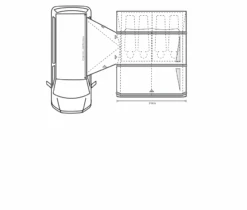 Outdoor Revolution Movelite T3E Low Awning (180-220cm) -Outdoor World Direct t3e floor
