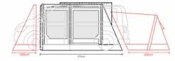 Outdoor Revolution Movelite T3E Low Awning (180-220cm) -Outdoor World Direct t3e floor2