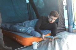 Vango Airbeam Vango Aether Air 450XL Tent (2022) -Outdoor World Direct van 2021 lifestyle airbeam earth aether air 450xl lo 26