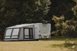 Vango Airbeam Vango Balletto Air 390 Elements Shield Caravan Awning (2023) -Outdoor World Direct van 22 lifestyle balletto shield 390 hi 45 medium
