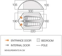 Vango Blade 200 Tent (2022) -Outdoor World Direct vango 2019 tents floorplan blade pro 200